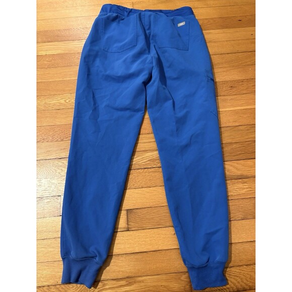FIGS Size S Zamora Jogger High Waisted Scrub Pants Royal Blue - Picture 3 of 8